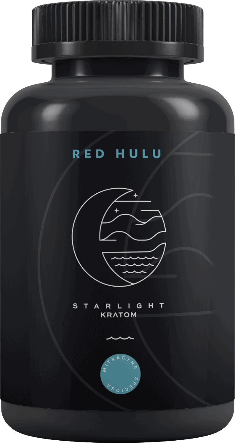 image of red hulu kratom