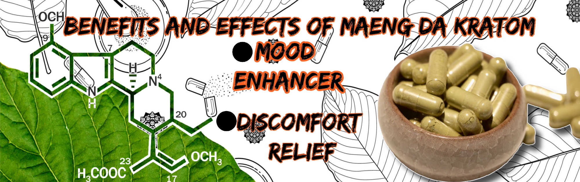 image of maeng da kratom benefits and effects