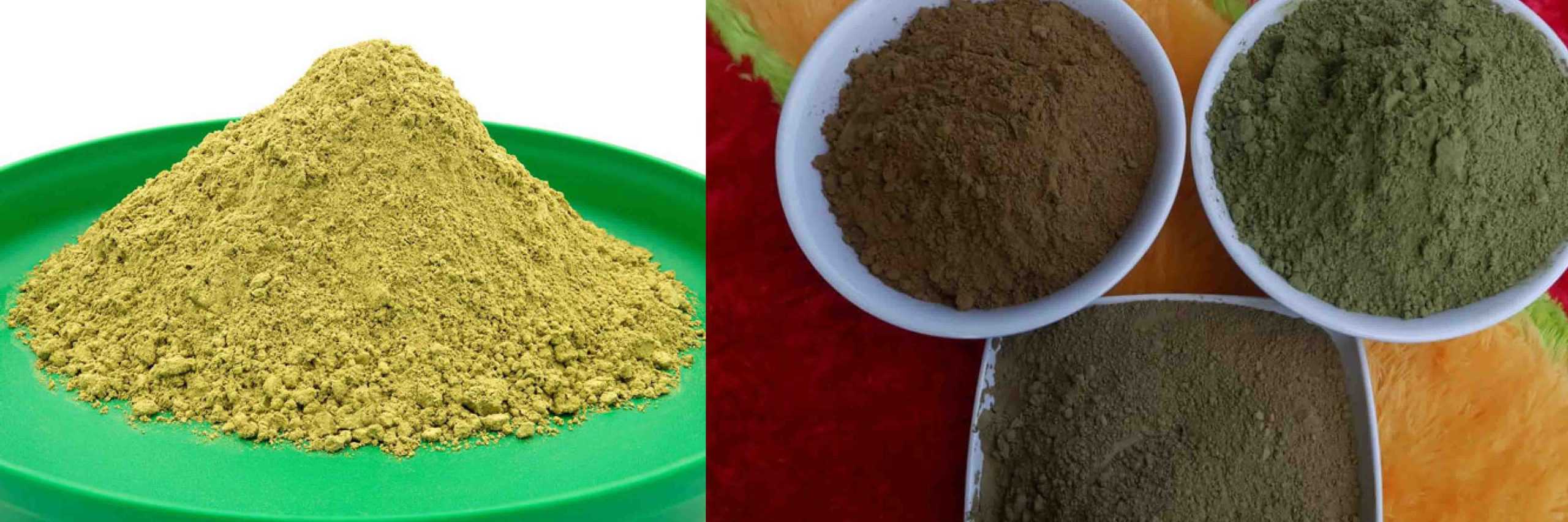 image of different kratom strains