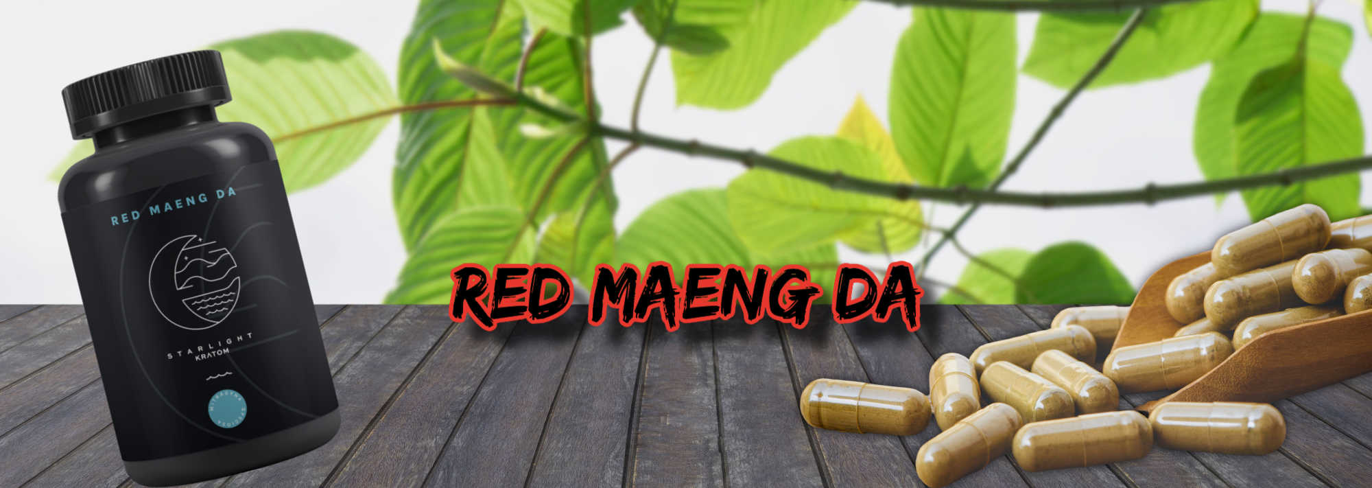 image of red maeng da kratom