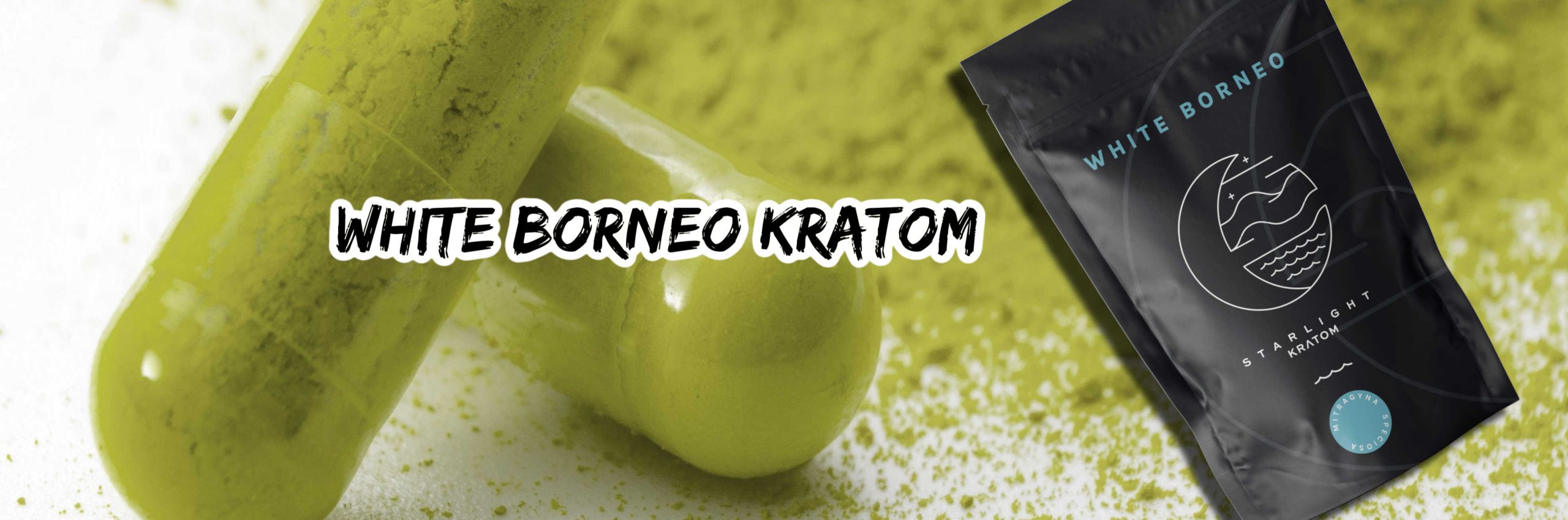 image of white borneo kratom