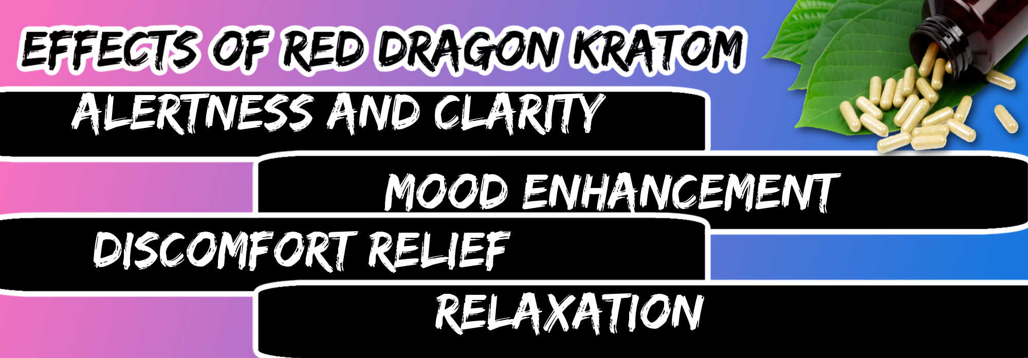 image of red dragon kratom effects